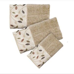 Popular Bath Aubury 3-pc. Bath Towel Set, Beige